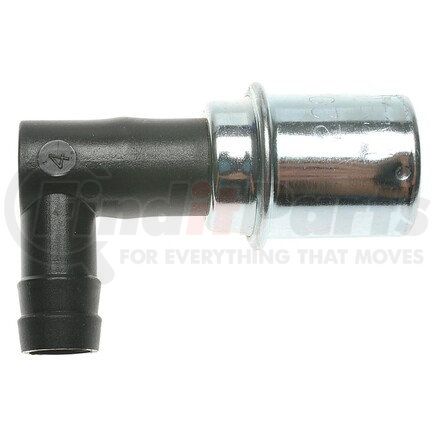 V264 by STANDARD IGNITION - PCV Valve - 3/8 in. Hose, Angled Type, 1 Hose Connector, 2 Blade Terminal, Snap Fit