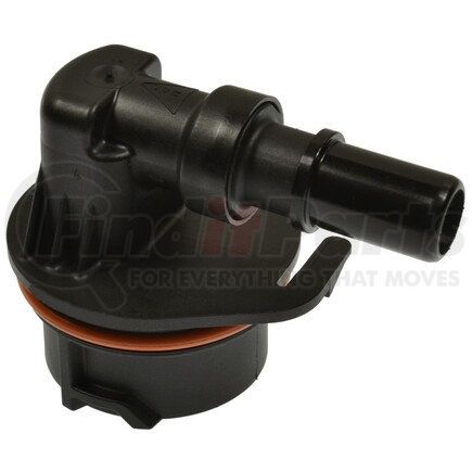 V585 by STANDARD IGNITION - PCV Valve - Plastic, Black, 1/2 in. Hose, 1 Hose Connector, Straight Type, Push-On