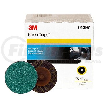 01397 by 3M - GRN CRP RLC 2'  36GD 25BX