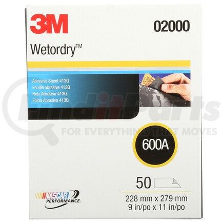 02000 by 3M - Wetordry Tri-M-ite Sheet