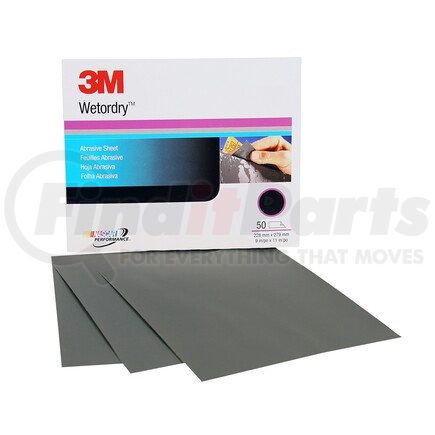 02035 by 3M - Wetordry™ Abrasive Sheet 213Q, P800, 9 in x 11 in, 50 sheets per carton, 5 cartons per case