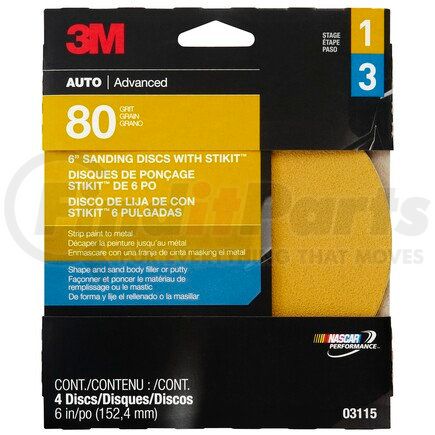 03115 by 3M - Adhesive Backed Disc Medi