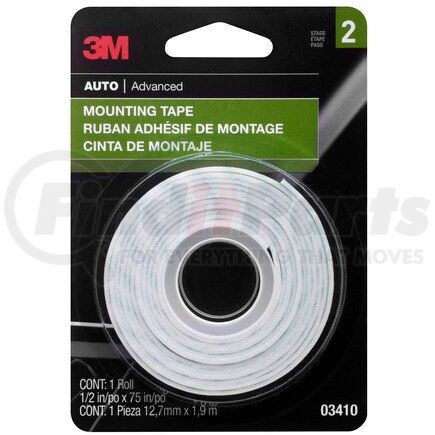 03410 by 3M - MOUNTING TAPE 1/2'X75'