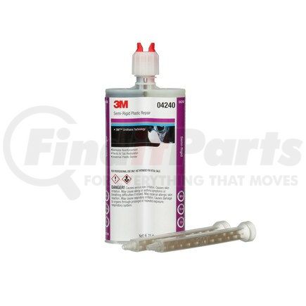 04240 by 3M - Semi-Rigid Plastic Repair, 200 mL Cartridge, 6 per case