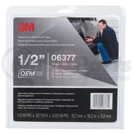 06377 by 3M - ATTACHMENT TAPE 12IN