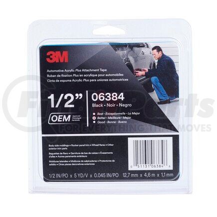 06384 by 3M - ATTACHMENT TAPE GREY-EACH