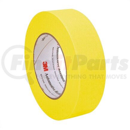 06654 by 3M - Masking Tape - Refinish, Yellow, 9.14cm x 180 ft. (36mm x 55m)