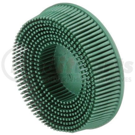 07526 by 3M - Scotch-Brite Roloc Bristle Disc, Green, 76 mm, DSI Insert, , Item # 07526