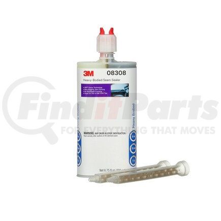 08308 by 3M - Heavy-Bodied Seam Sealer, 200 mL Cartridge, 6 per case