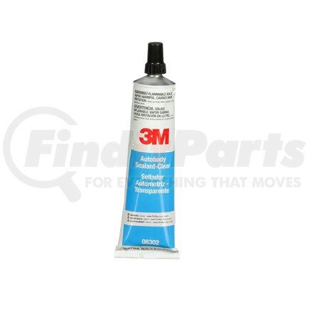 08302 by 3M - Ultrapro Autobody Sealant Clear, 5oz Tube