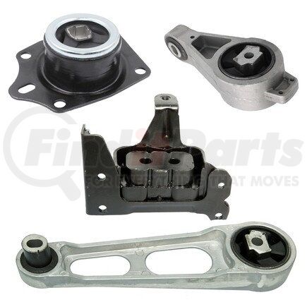 ETK002 by WESTAR - Engine Mount Set