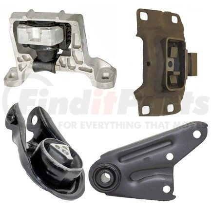 ETK025 by WESTAR - Engine Mount Set