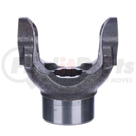 17N42141 by MERITOR - Drive Shaft End Yoke - 1.94" Bearing Cap Dia, 5.25" Center to End, 3.50" Hub Dia, 34° Joint Angle