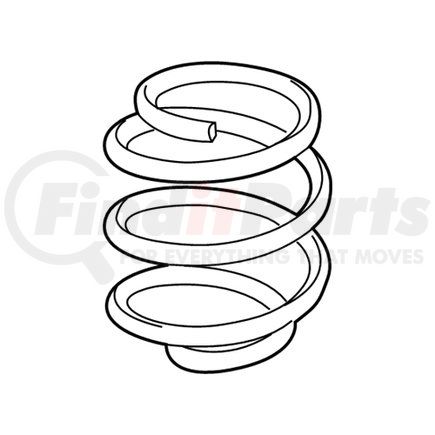 68253586AA by MOPAR - Coil Spring - Rear, For 2018-2023 Jeep Wrangler