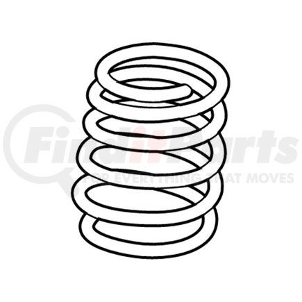 68109926AA by MOPAR - Coil Spring - Front, Left or Right, For 2013-2019 Fiat 500