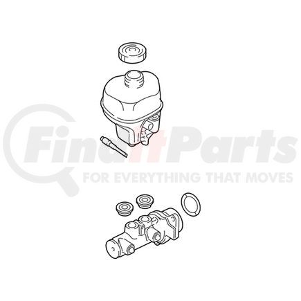 68398157AA by MOPAR - Brake Master Cylinder - For 2019-2023 Ram 1500