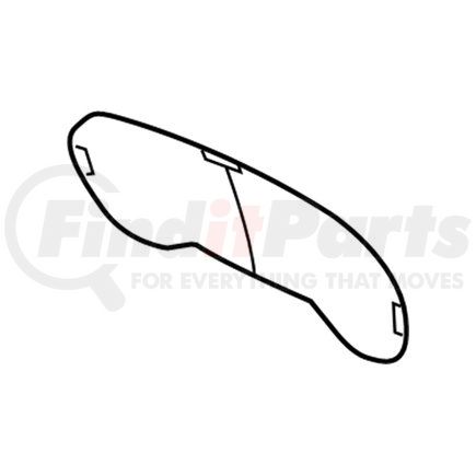 68382522AA by MOPAR - Instrument Cluster Lens Gasket