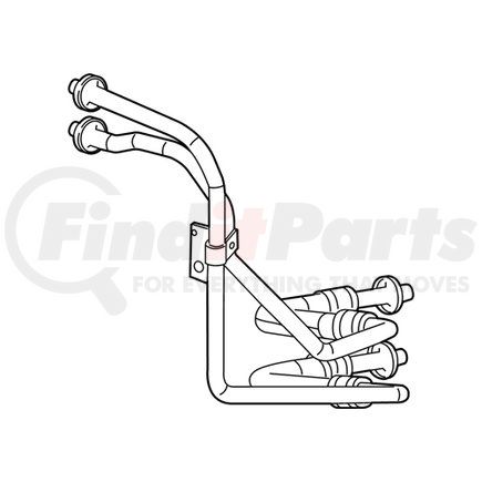 68399017AA by MOPAR - Fuel Feed and Return Hose - For 2019-2023 Jeep Cherokee