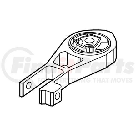 68439294AA by MOPAR - Transmission Mount Isolator