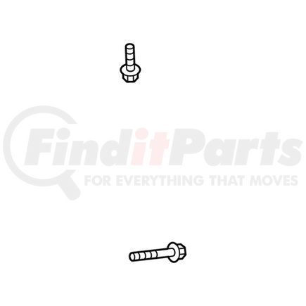 06512810AA by MOPAR - Screw - Hex, For 2020-2023 Jeep Gladiator