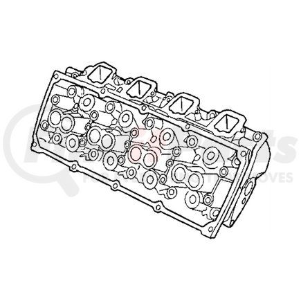 68333007AC by MOPAR - Engine Cylinder Head Assembly - Left, For 2014 Ram 3500