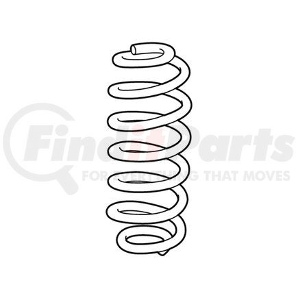 68391413AA by MOPAR - Coil Spring - Rear, For 2019-2020 Jeep Cherokee