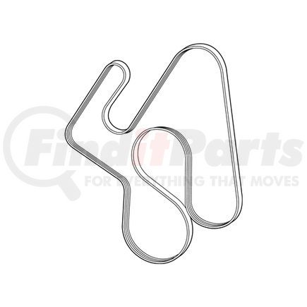 05281816AA by MOPAR - Serpentine Belt - For 2019-2023 Ram