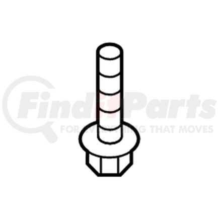 68263083AA by MOPAR - Suspension Stabilizer Bar Bracket Bolt - Hex, For 2015-2022 Ram ProMaster City