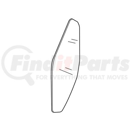 68295088AA by MOPAR - Door Mirror Glass - Right, For 2019-2020 Jeep Renegade