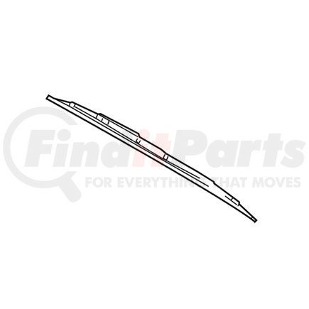 WBF00020AB by MOPAR - Windshield Wiper Blade - Front, Right