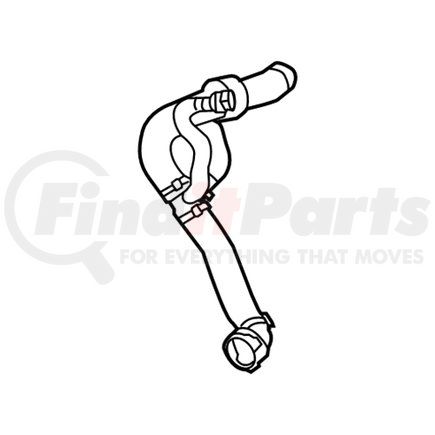 68249896AC by MOPAR - Radiator Outlet Hose - For 2017-2022 Jeep Compass