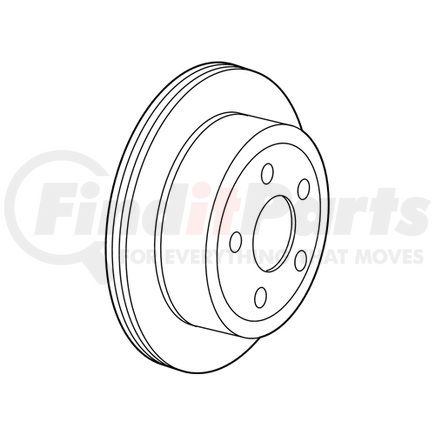 Mopar 68321348AC Disc Brake Rotor | FinditParts