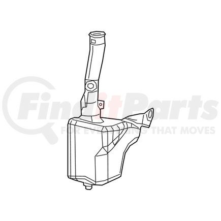 68440464AA by MOPAR - Washer Fluid Reservoir - For 2019-2023 Ram