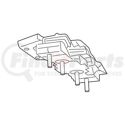 68236162AB by MOPAR - Transmission Mount Isolator - For 2018-2023 Jeep Wrangler