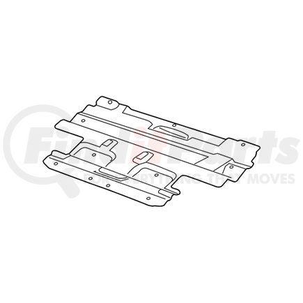 68359232AB by MOPAR - Radiator Side Air Seal - For 2019-2023 Ram