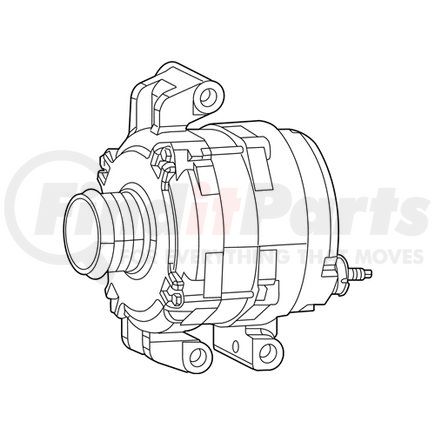 68324893AC by MOPAR - Alternator - For 2019-2023 Jeep Cherokee