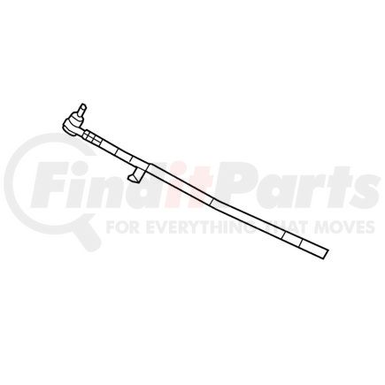 68522995AA by MOPAR - Steering Drag Link - Inner