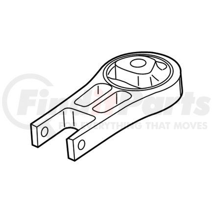 68454919AB by MOPAR - Engine Mount Bracket - For 2019-2023 Jeep Cherokee
