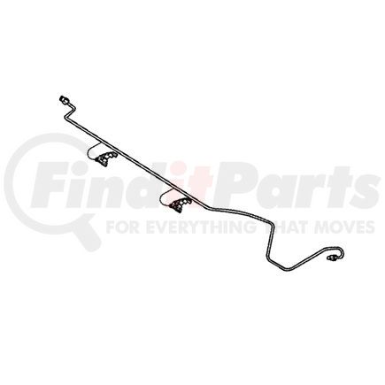 4683449AB by MOPAR - Brake Hydraulic Line Clip - For 2001-2017 Dodge/Jeep/Chrysler