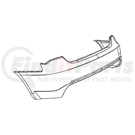 68083150AE by MOPAR - Bumper Cover Bracket - Right, For 2011-2014 Chrysler 200