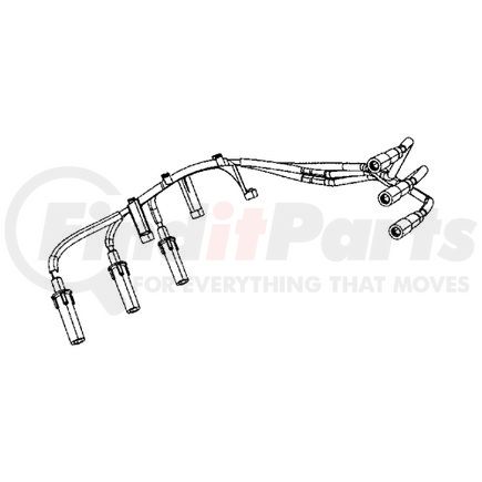 5149033AC by MOPAR - Ignition Coil Wiring Harness - For 2007-2011 Jeep Wrangler