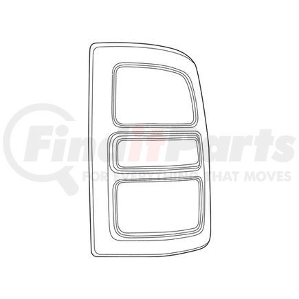 68409003AD by MOPAR - Tail Light - Left, For 2019-2021 Ram