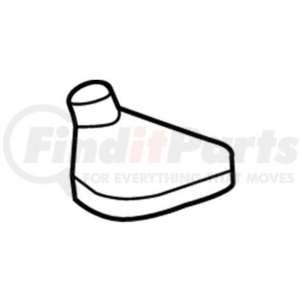 Mopar 7FJ94LXHAA Transfer Case Shifter Boot Manual Transmission Shift Boot - For 2018-2021 Fiat