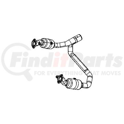 68054702AB by MOPAR - Catalytic Converter