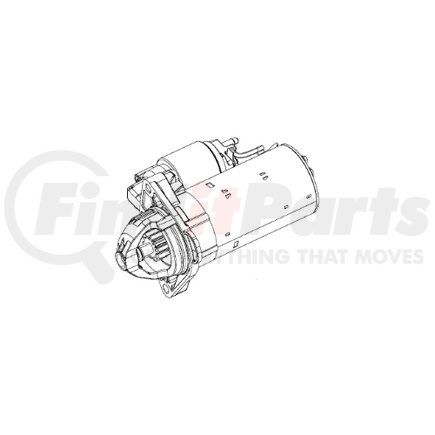 56029667AC by MOPAR - Starter Motor