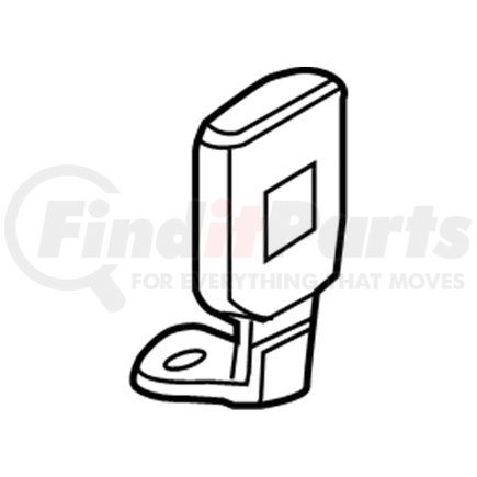 5YH29LXHAA by MOPAR - Seat Belt Buckle Assembly - Rear, Center, For 2015-2022 Ram ProMaster City