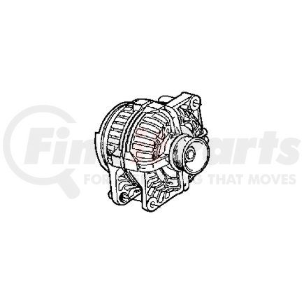 R6028699AB by MOPAR - Alternator - Remanufactured, for 2007-2008 Dodge Ram 1500/2500/3500