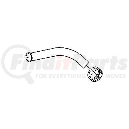 52110306AB by MOPAR - Fuel Filler Hose - 35 Gallon, for 2004-2009 Dodge Ram