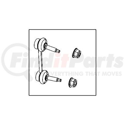 68091853AA by MOPAR - Suspension Stabilizer Bar Link Kit