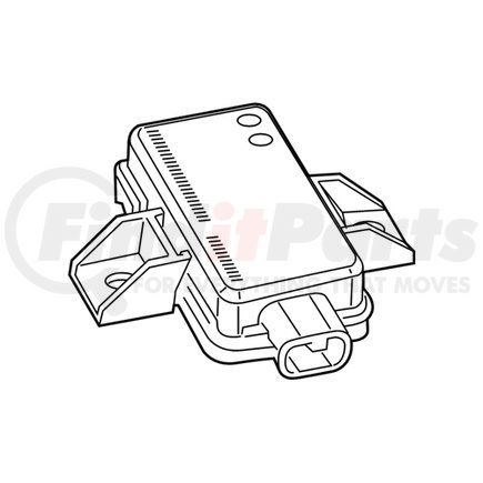 68263891AA by MOPAR - Tire Pressure Monitoring System (TPMS) Control Unit - For 2015-2022 Ram ProMaster City